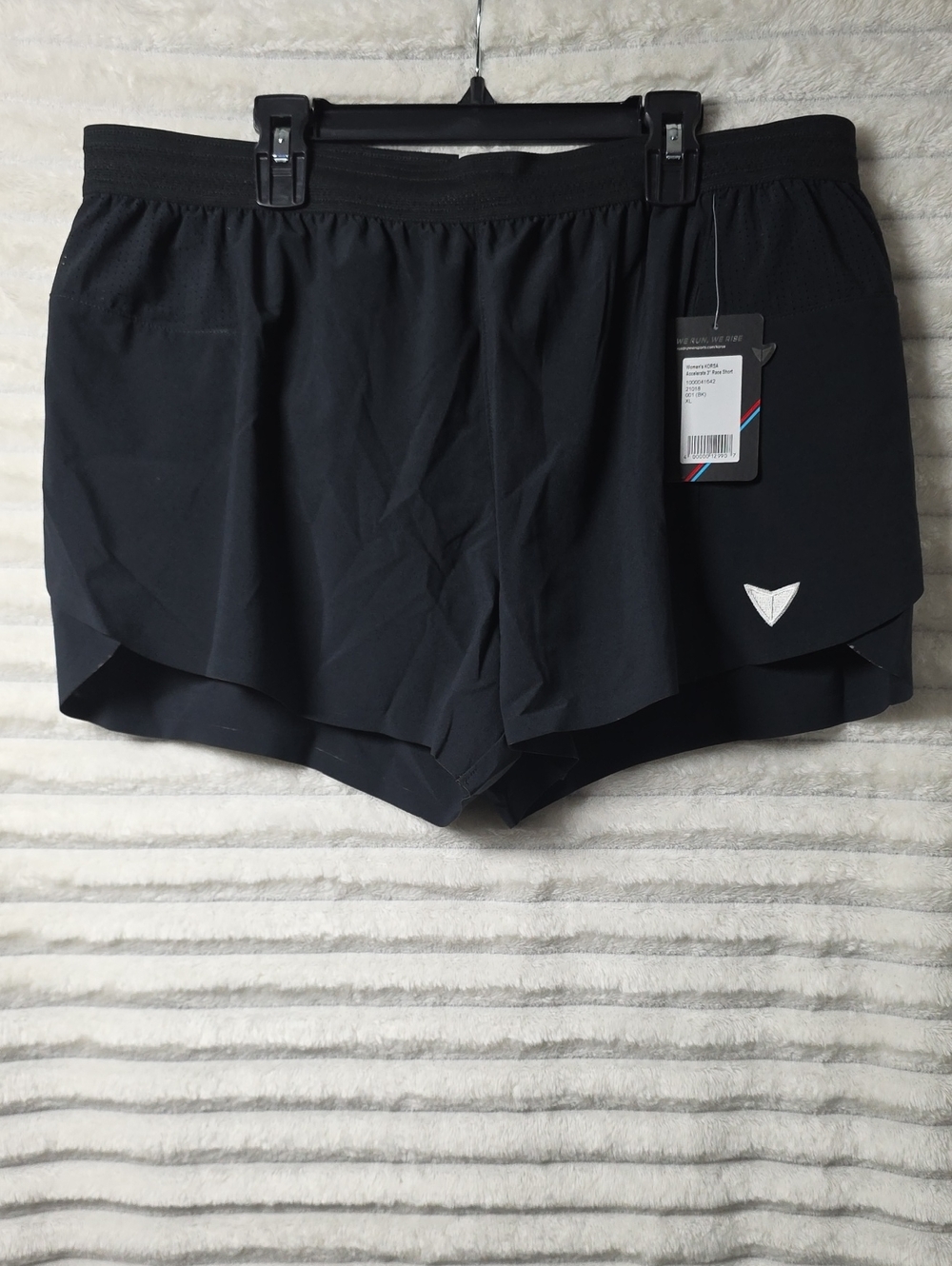 0486 Korsa Women's Athletic Shorts with Built In Underwear